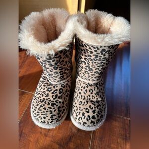 Pink Leopard Ugg Boots